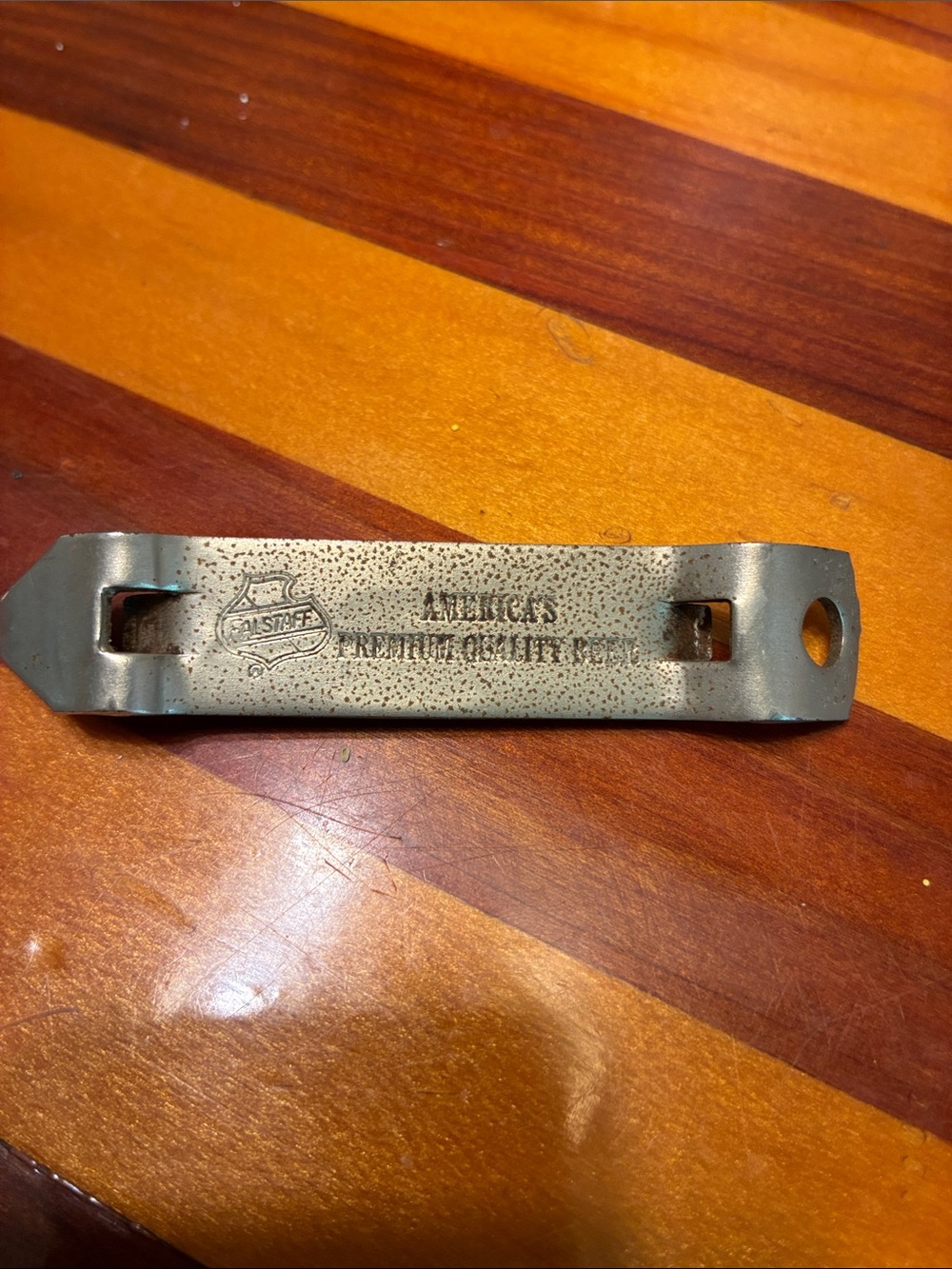 Vintage Falstaff Metal Bottle/Can Opener brewing Company St. Louis Missouri